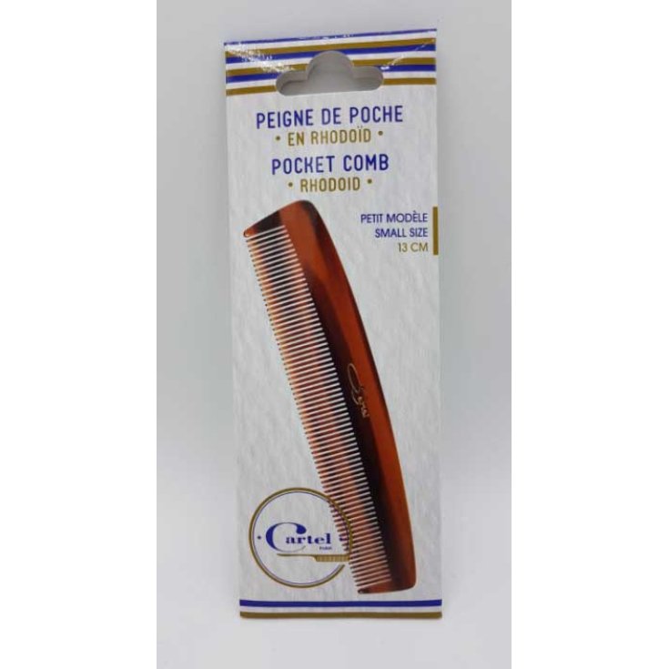 PEIGNE DE POCHE SIMPLE RHODOID