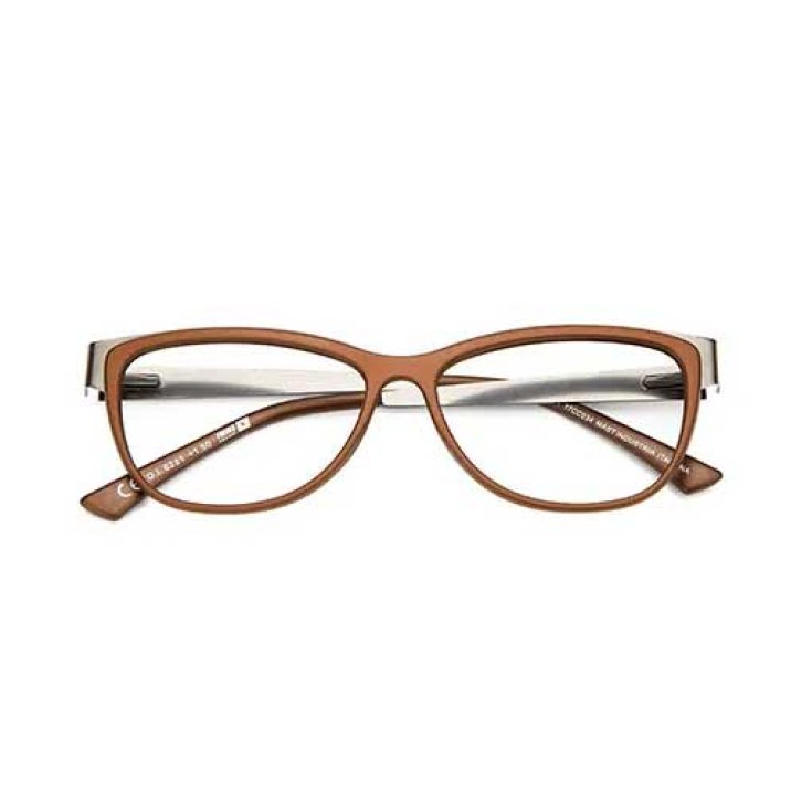 TWINS OPTIQUE PLATIUM PHOENIX MARRON +1.00 MÂT