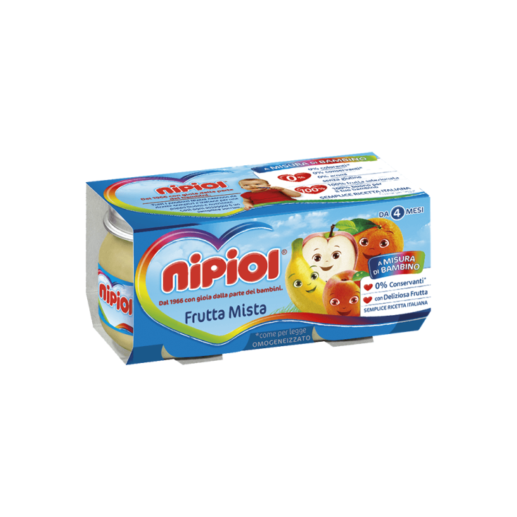 MÉLANGE DE FRUITS HOMOGÉNÉS NIPIOL® 2x120g