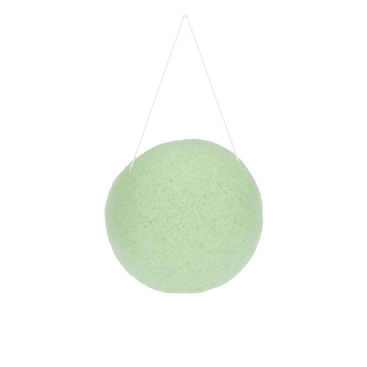 Éponge Konjac "Thé vert" Beautytime 1 pièce