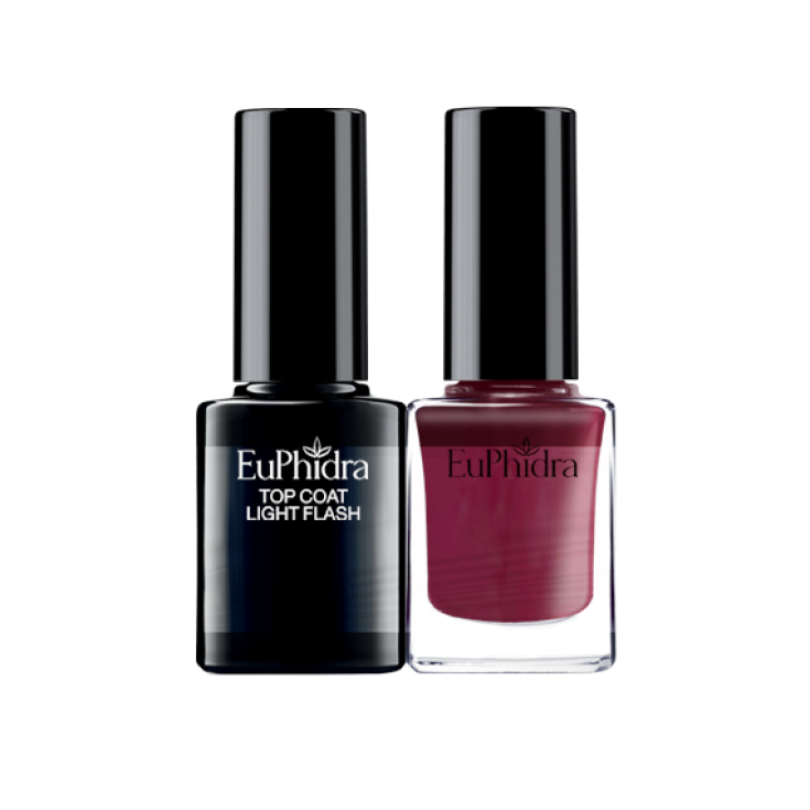 Vernis à Ongles Gel + Top Coat Léger Protecteur SP01 Euphidra 10 ml