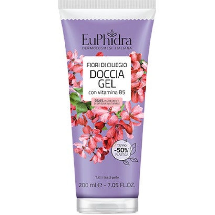 Gel Douche Fleur de Cerisier Euphidra 200ml
