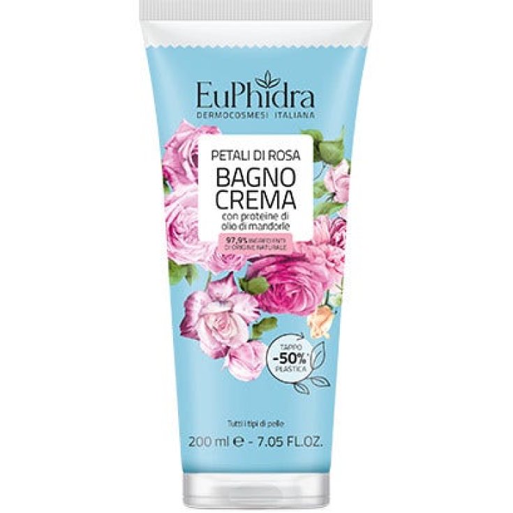 Euphidra Bain Crème aux Pétales de Rose 200ml