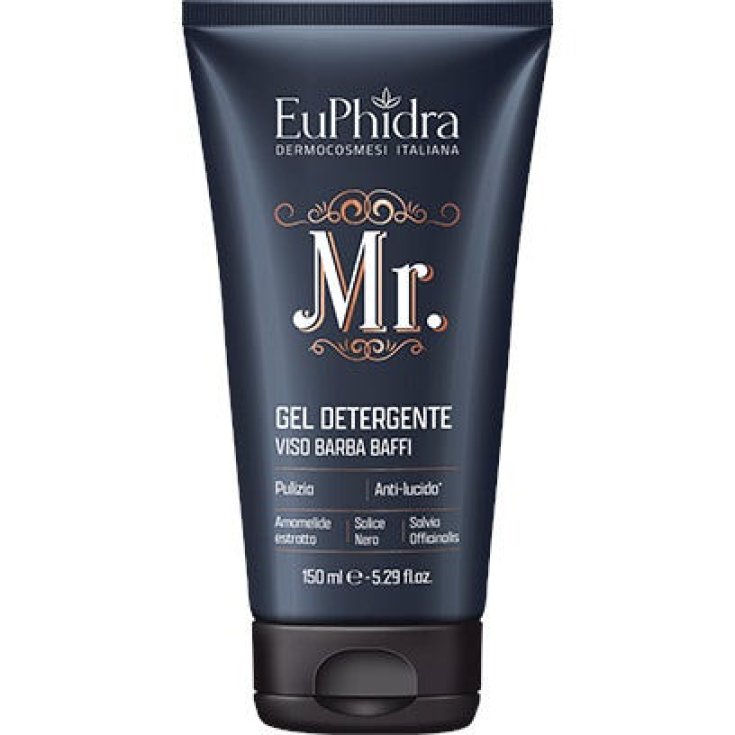 Mr Nettoyant Visage/Barbe/Moustache Euphidra 150ml