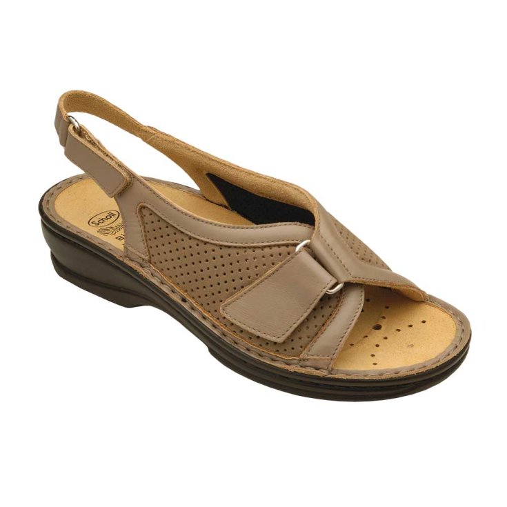 Gelsomina Cuir Nappa Élastique Textile Femme Taupe N41 Dr. Scholl's®