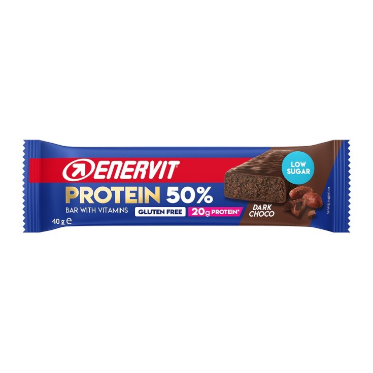 Protéine 50% Chocolat Noir Enervit 40g
