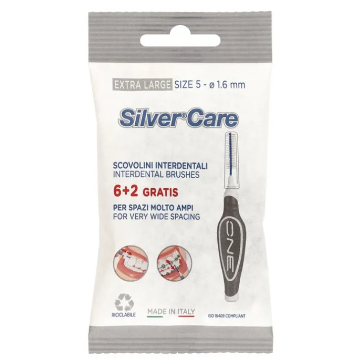 Brossette Interdentaire Extra Large SilverCare 8 Pièces