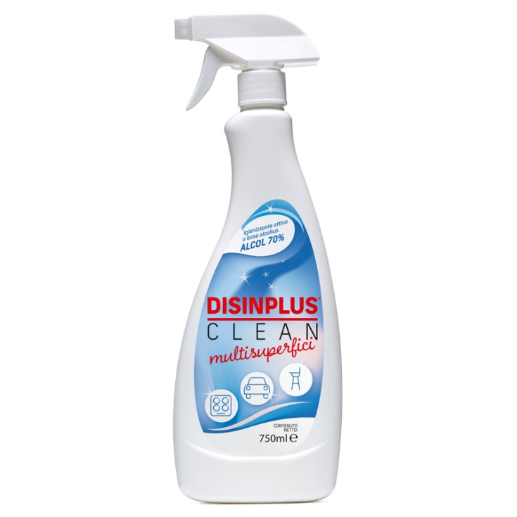 DISINPLUS® CLEAN Multisurfaces Alcool 70% BIOKOSMES 750ml