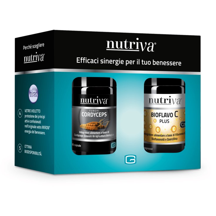 Cordyceps Nourri + Bioflavo C Plus Cabassi & Giuriati 2x60 Comprimés