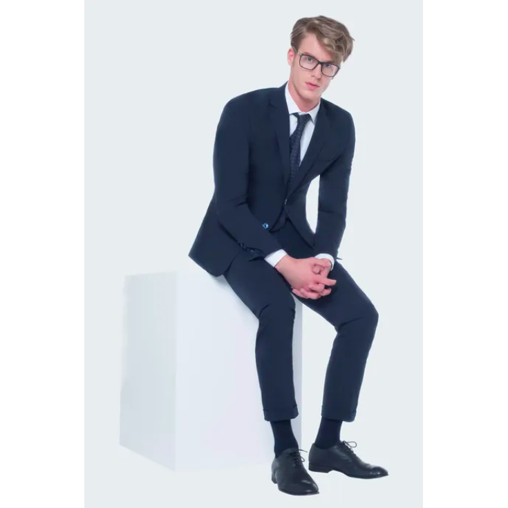Mi-bas homme 2110 Taille S Fumée 21mmHg Medi Swing 1 Paire