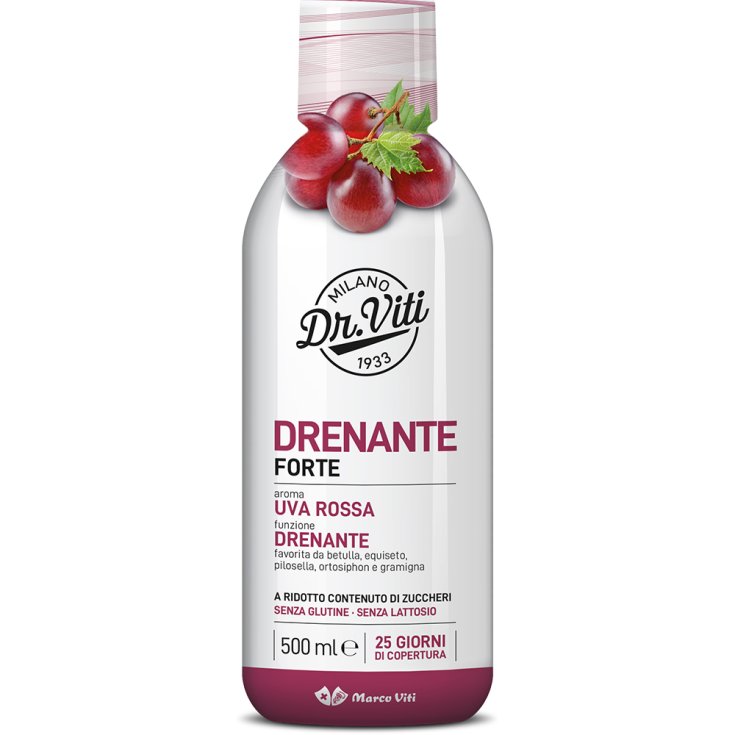 RAISIN ROUGE FORT DRAINANT Marco Viti 500ml