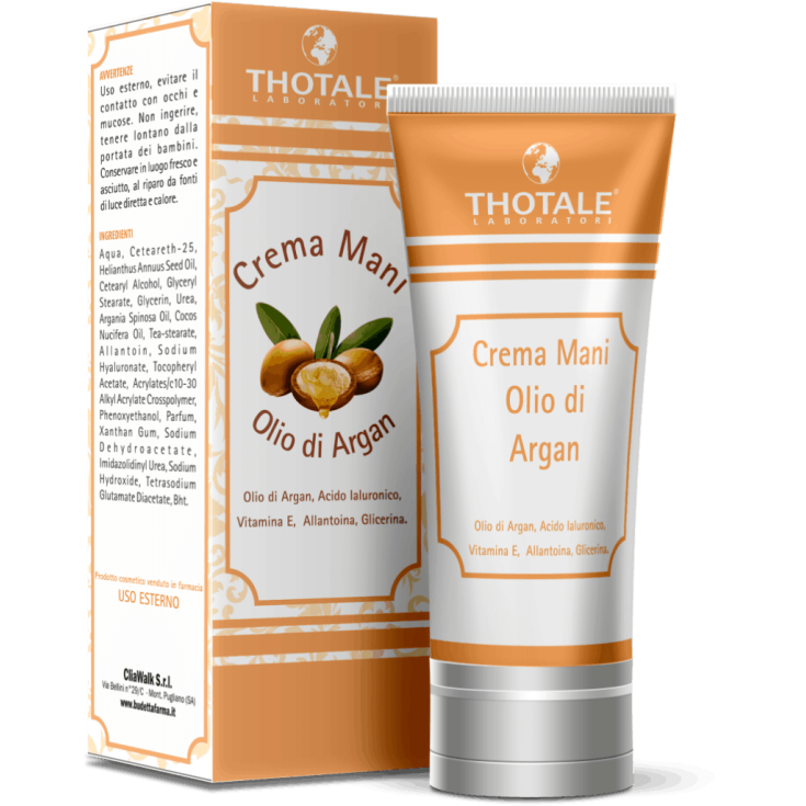 CRÈME POUR LES MAINS À L'HUILE D'ARGAN THOTALE® 100ml