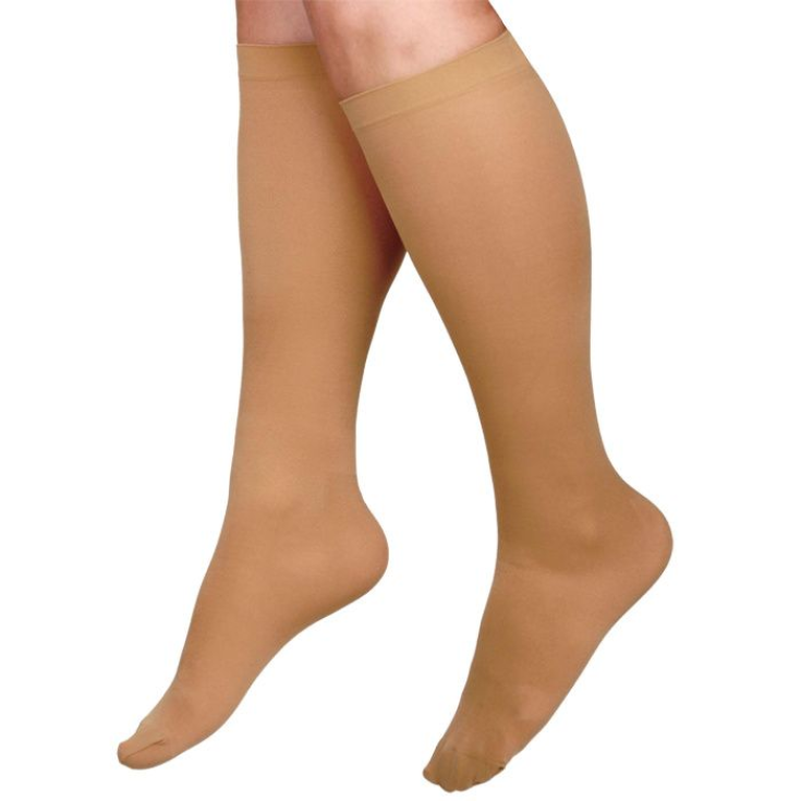 Farmac-Zabban Mi-bas 12-16mmHg Femme Nude Taille L