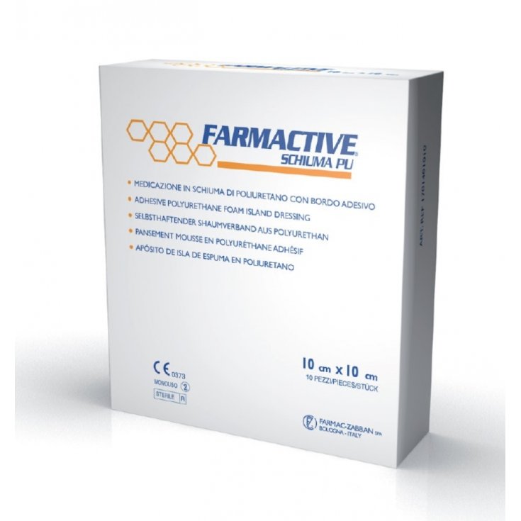 Farmactive Mousse PU 10x10cm Farmac-Zabban 10 Pièces