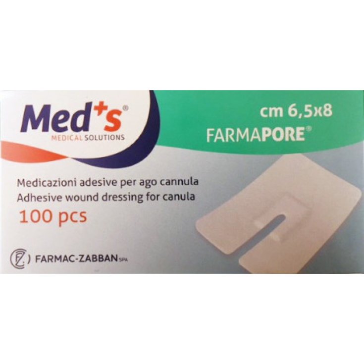 Farmapore® Pansement Adhésif 8cm x 6,5cm Med's® 5 Pièces