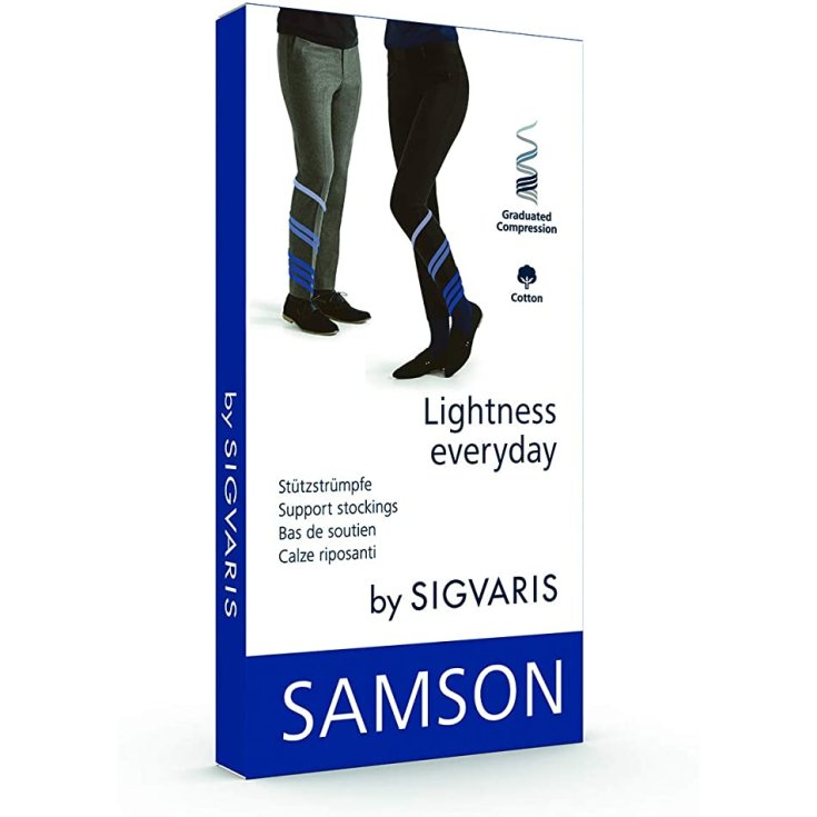 Mi-bas SAMSON de SIGVARIS Noir Taille 4