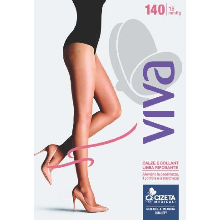 VIVA 140 Collant Mesh Cizeta Visone Taille 3
