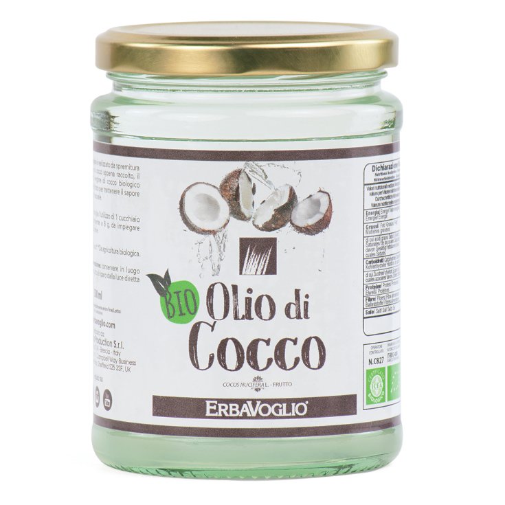 ErbaVoglio Huile de Noix de Coco 500ml