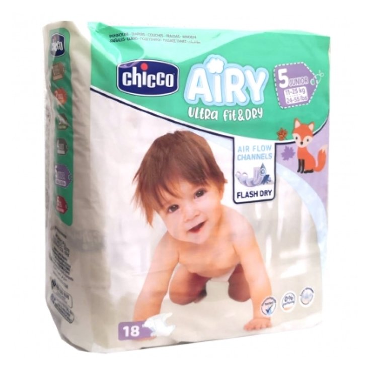Airy Ultra Fit & Dry Junior 11-25Kg Chicco 18 Couches
