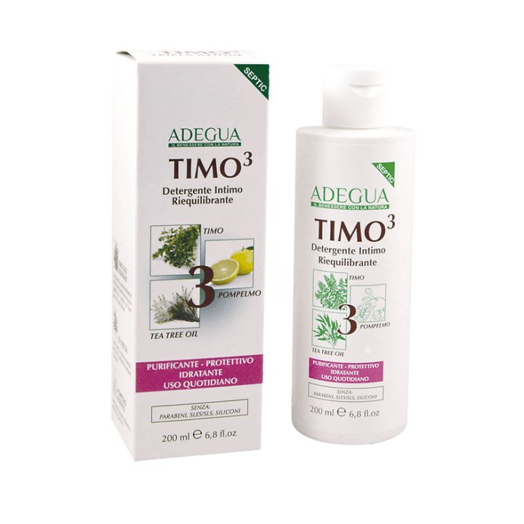 TIMO3 Nettoyant Intime Rééquilibrant ADEGUA 200 ml