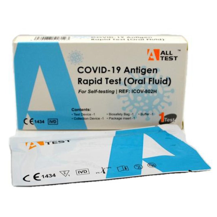 Test rapide d'antigène ALLTEST COVID-19 (liquide oral) 1 test