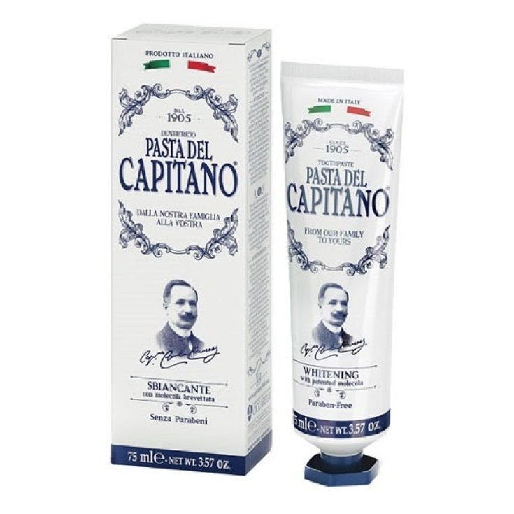 Pasta del Capitano Dentifrice au Charbon 75ml