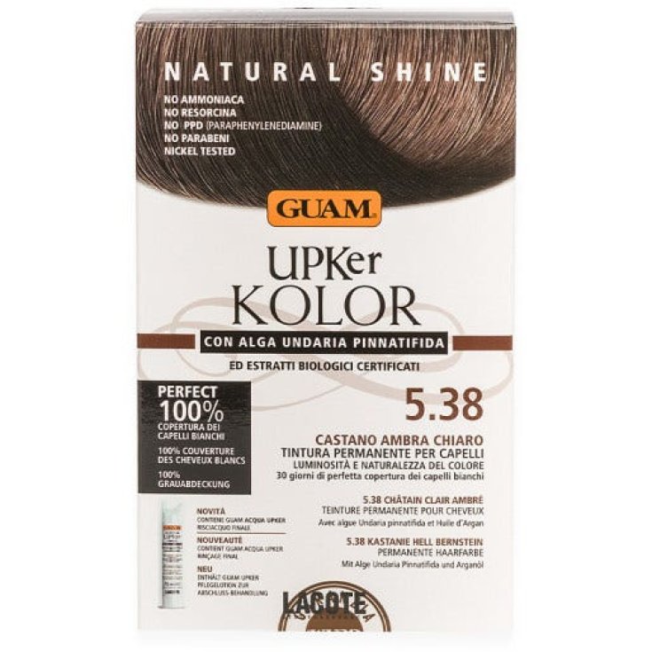 UPKER KOLOR DYE 5.38 BRUN AMBRE CLAIR GUAM®