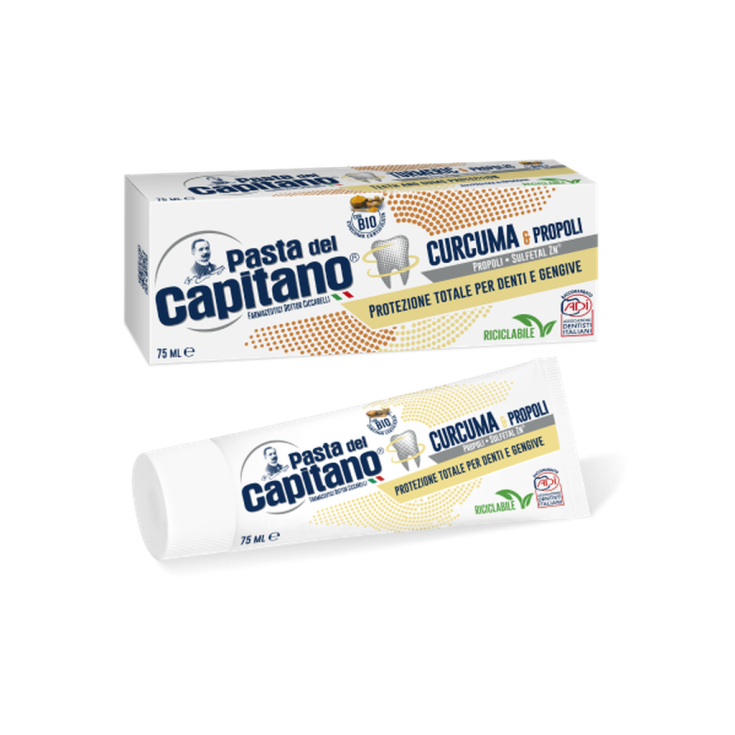 Dentifrice Curcuma Et Propolis Pasta Del Capitano® 75ml