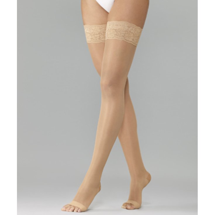 Viva 70Den Light Tights Taille 4 Mesh Open Toe Cizeta 1 Paire
