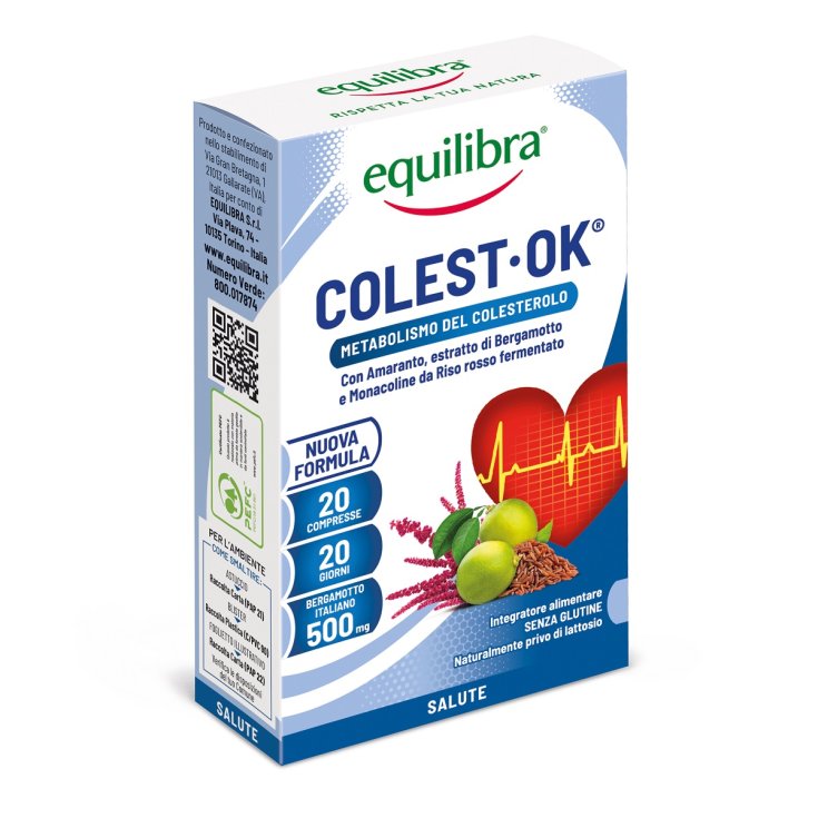 COLEST OK® EQUILIBRA® 20 Comprimés