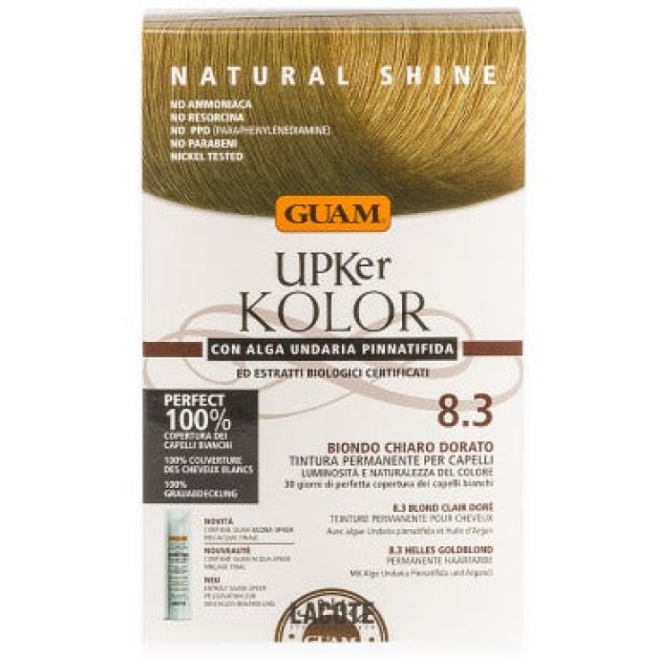 UPKER KOLOR DYE 8.33 GUAM® BLOND CLAIR DORÉ