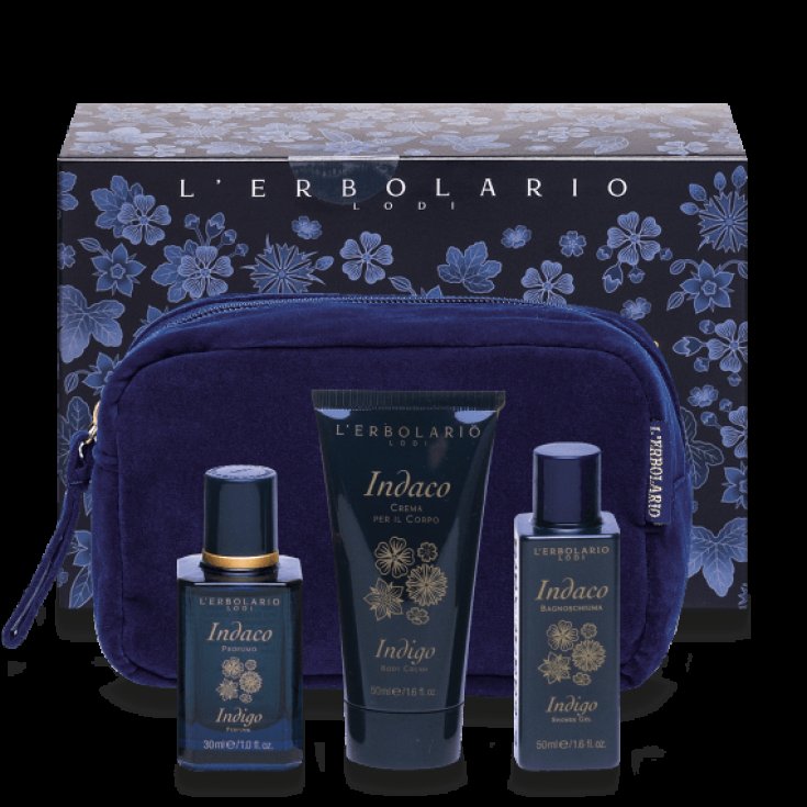 Beauty-Pochette Indaco L'Erbolario Coffret Voyage