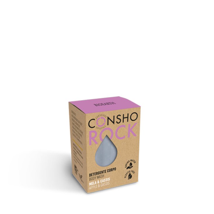 CONSHO ROCK Nettoyant Corporel Pomme & Cassis BIOEARTH 50g