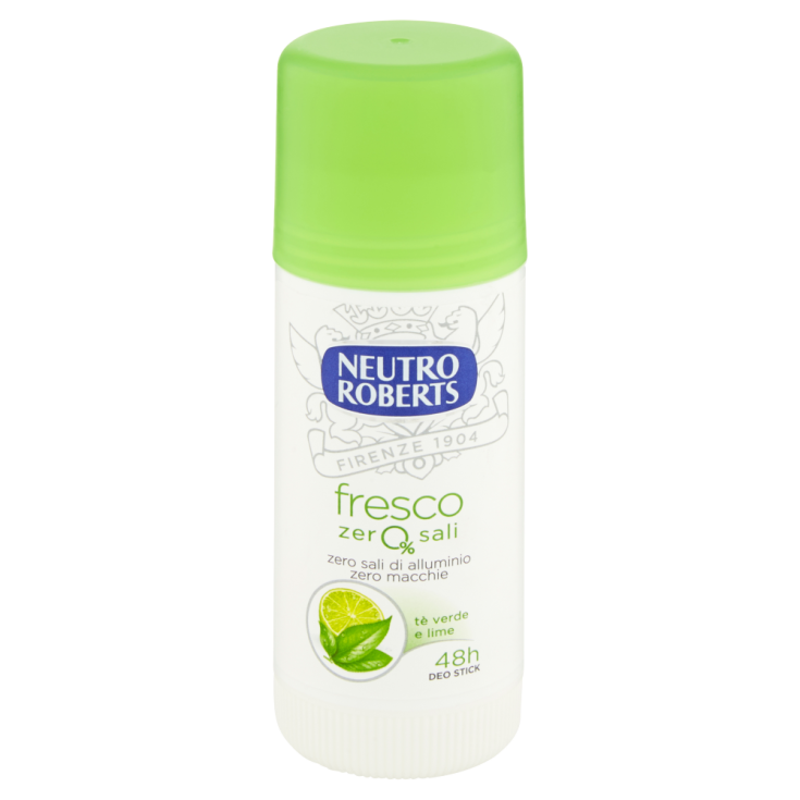 Thé vert frais et citron vert NEUTRAL ROBERTS Deo Stick 40ml