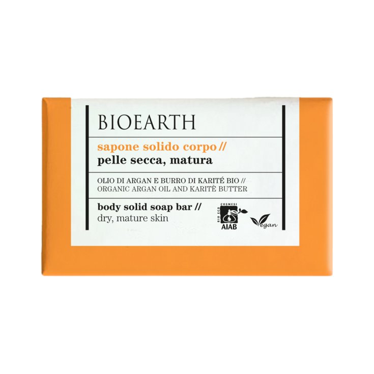 Savon Corps Solide Huile d'Argan BIOEARTH 150g