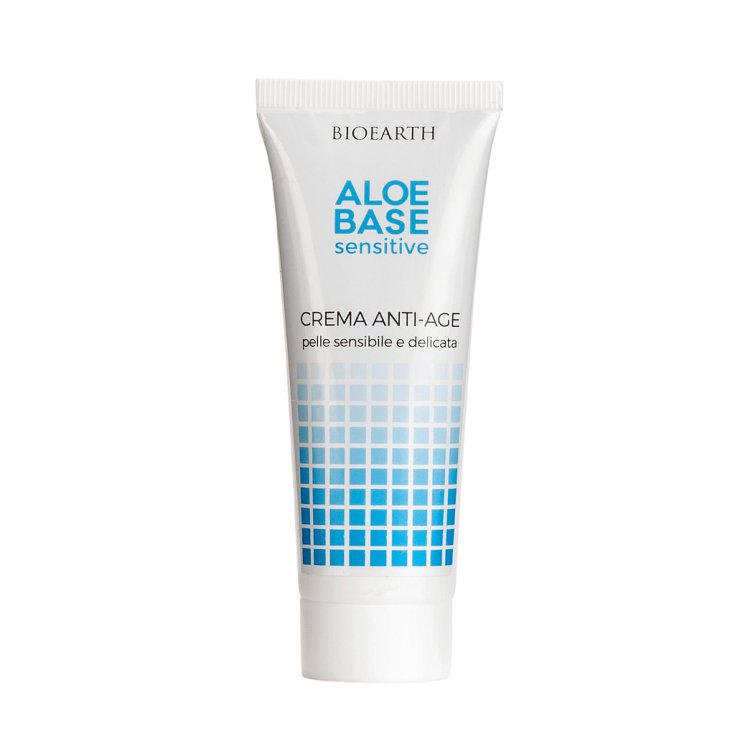 ALOE BASE SENSITIVE BIOEARTH Crème Anti-Âge 50 ml