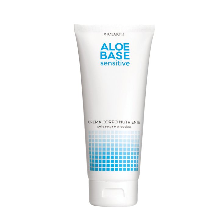 ALOE BASE SENSITIVE Crème Corporelle Nourrissante BIOEARTH 200ml