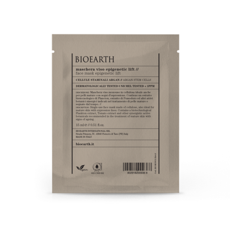 BIOEARTH Masque Epigénétique Liftant Visage 15 ml