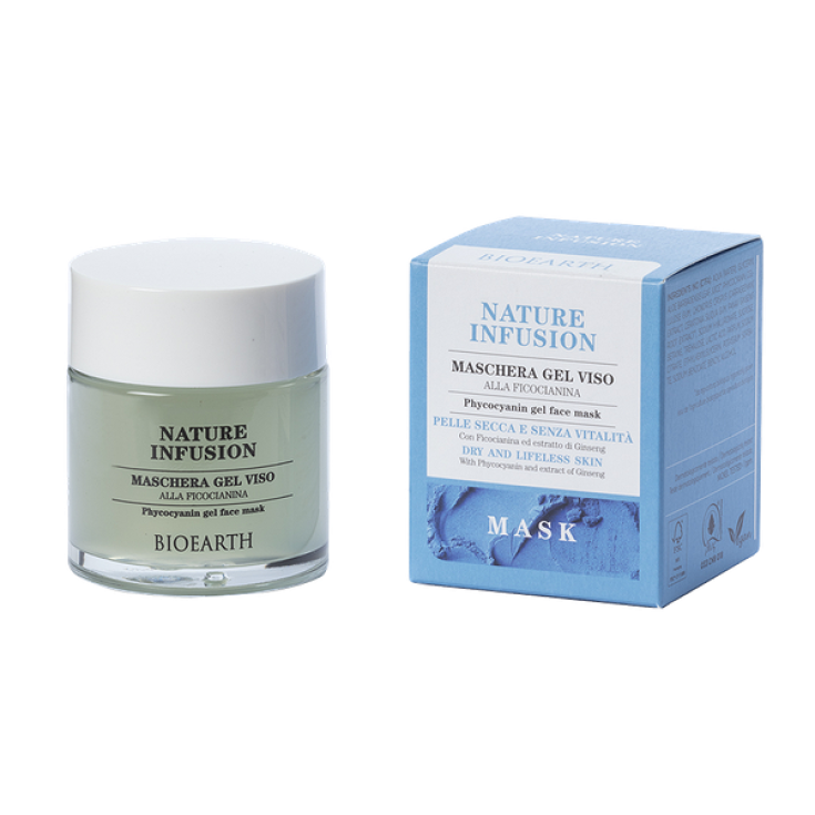 NATURE INFUSION BIOEARTH Gel Masque Visage Phycocyanine 100ml