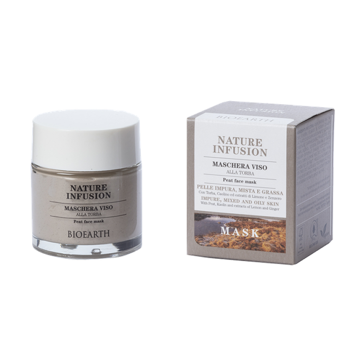 NATURE INFUSION BIOEARTH Masque visage à la tourbe 100ml