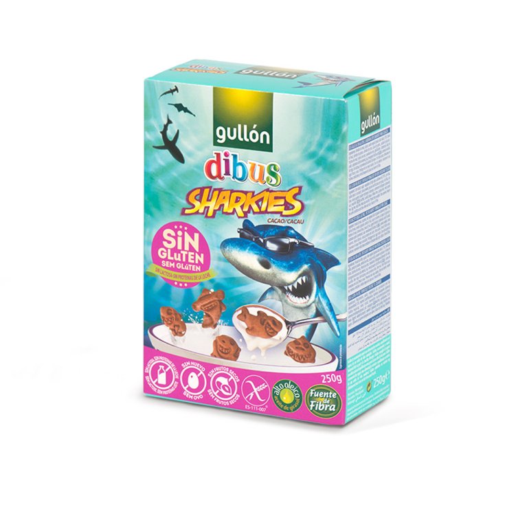 DIBUS BISCUITS CACAO REQUINS GULLON 250g