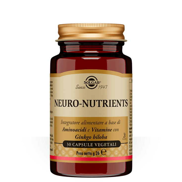 NEURO-NUTRIMENTS SOLGAR® 30 Capsules Végétariennes