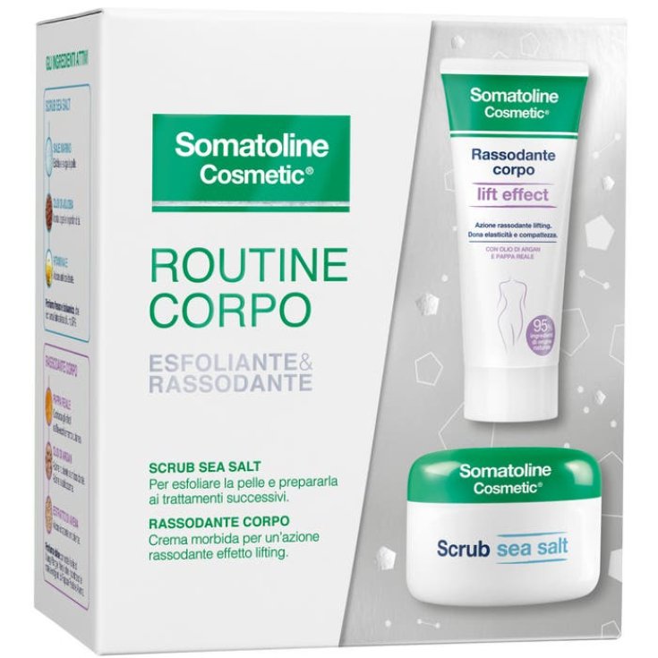 Somatoline Cosmetic® Raffermissant Effet Lift Corps 200 ml + Gommage au Sel Marin 350 g