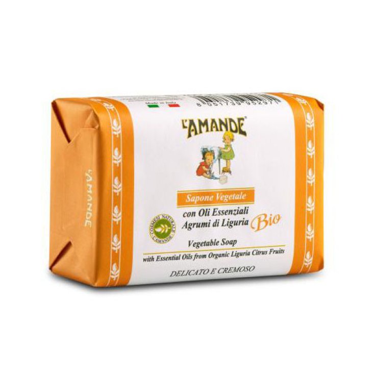 L'AMANDE® Savon Végétal Agrumes Bio de Ligurie 200g