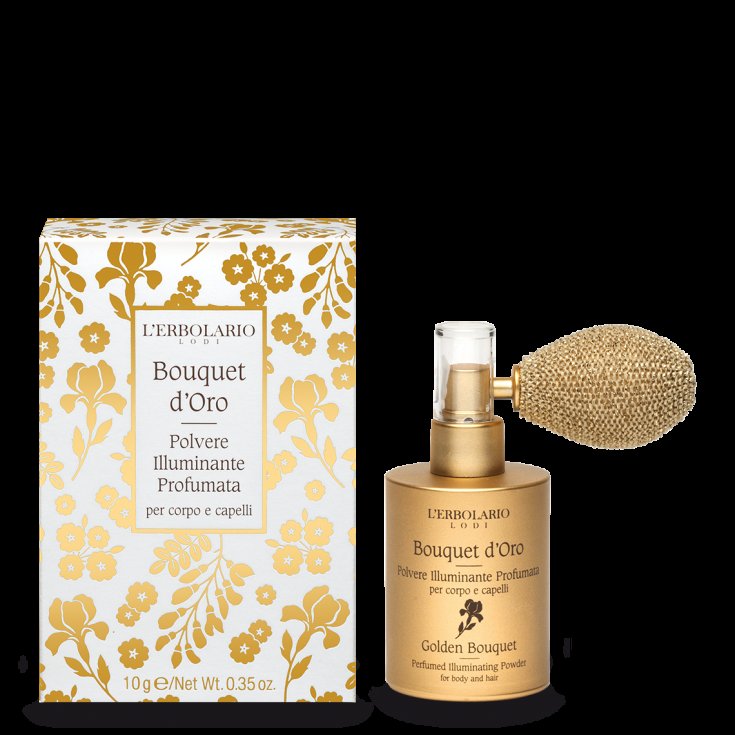 Poudre Illuminatrice Parfumée Bouquet d'Or L'ERBOLARIO 10g