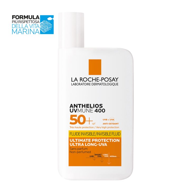 Anthelios UVMune 400 fluide invisible sans parfum spf50+ La Roche-Posay 50ml