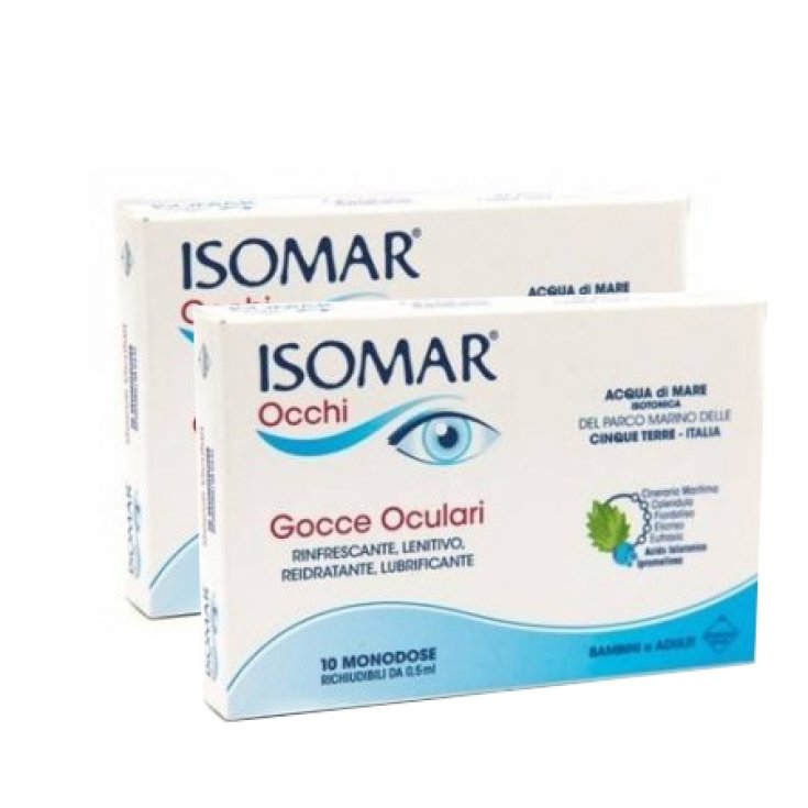 Isomar® Yeux Collyre Monodose 10 + 10 Ampoules