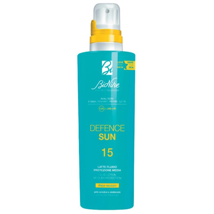 DEFENSE SUN LAIT FLUIDE SPF 15 BioNike 200 ml