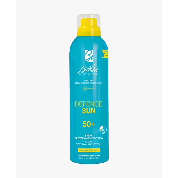 DEFENSE SUN TRANSPARENT TOUCH SPRAY INVISIBLE SPF 50+ BioNike 200 ml