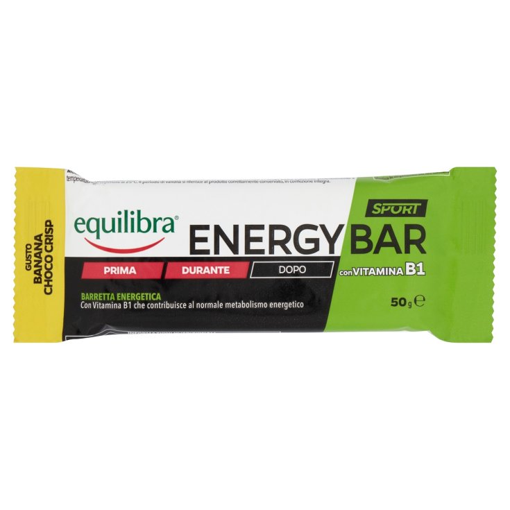 Barre Énergétique Banane Choco-Crisp Equilibra® 50g